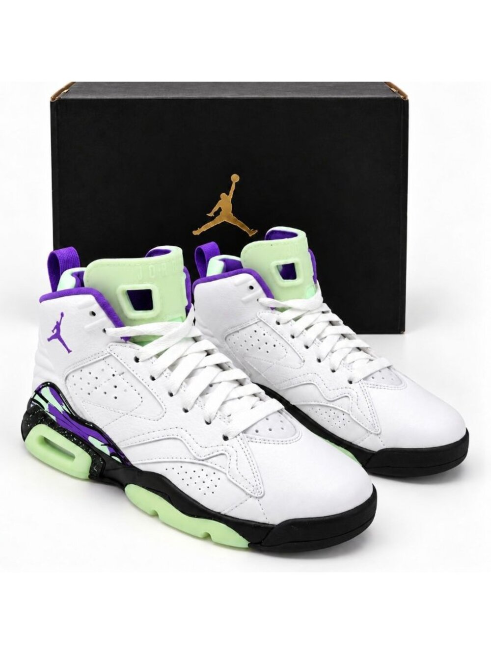 Nike Air Jordan MVP GS Youth 5Y Summit White Raspberry Sneakers DZ5577-109